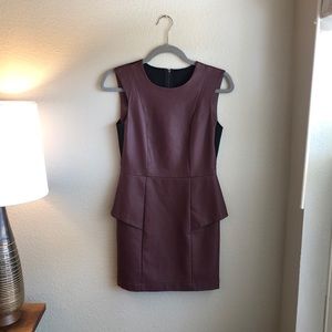BCBGeneration Leather Dress